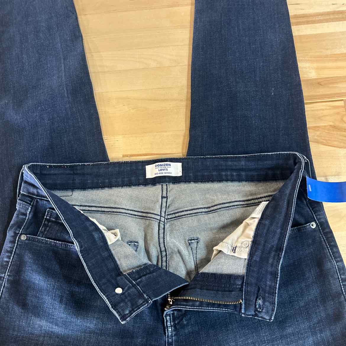 Denizen Size 14 Blue Denim Preloved Jeans