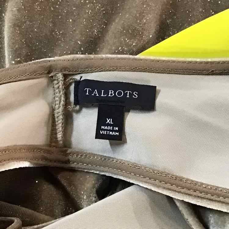 Talbots Size XL Green Preloved Tank