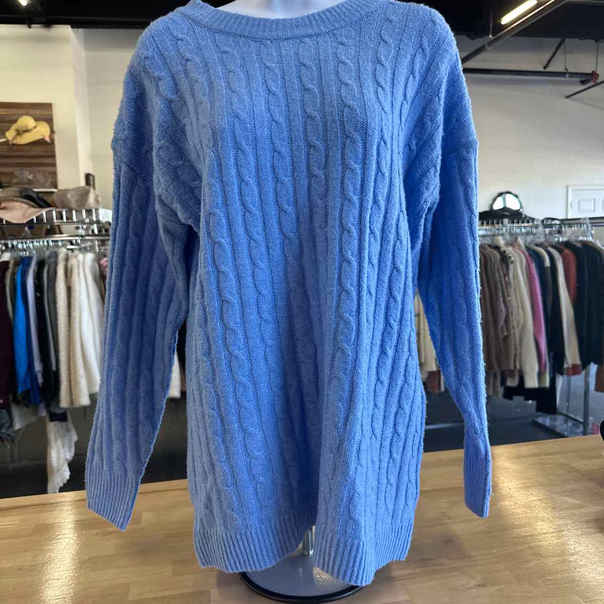 hippie rose Size S Blue Sweater