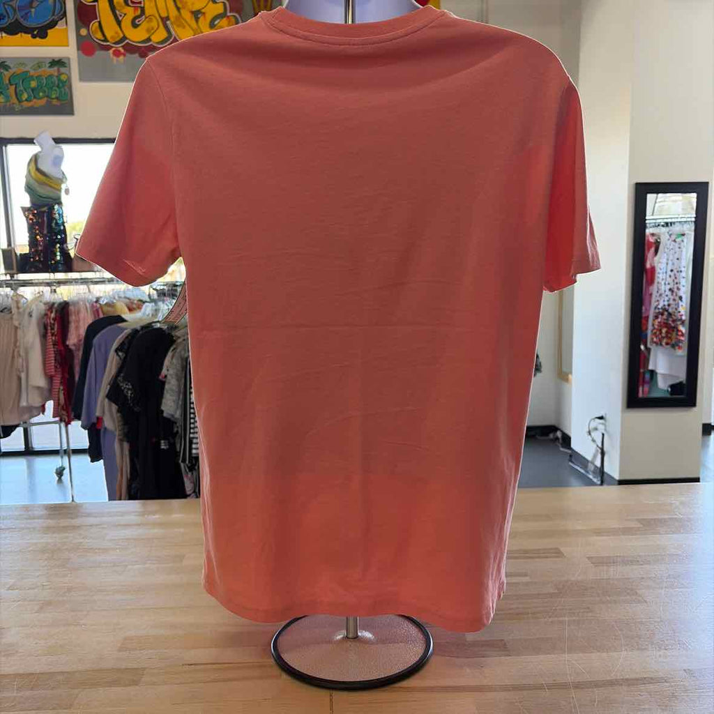 dip Size S Orange Preloved MENS T-shirt