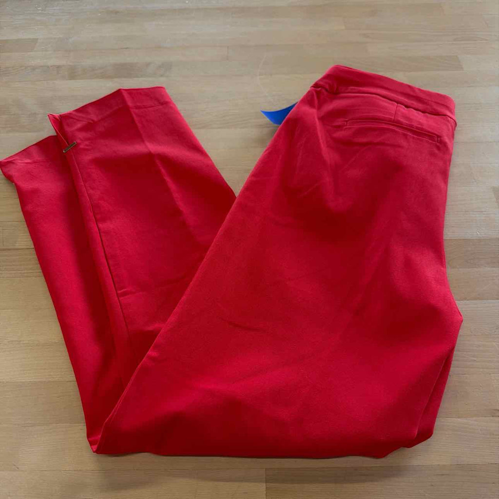Chico's Size 0 (4) Red Preloved Pants