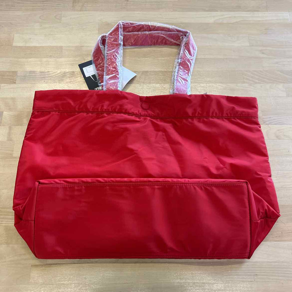 Madden Girl Reversible Extra-Large Tote Bag - Red, Gingham