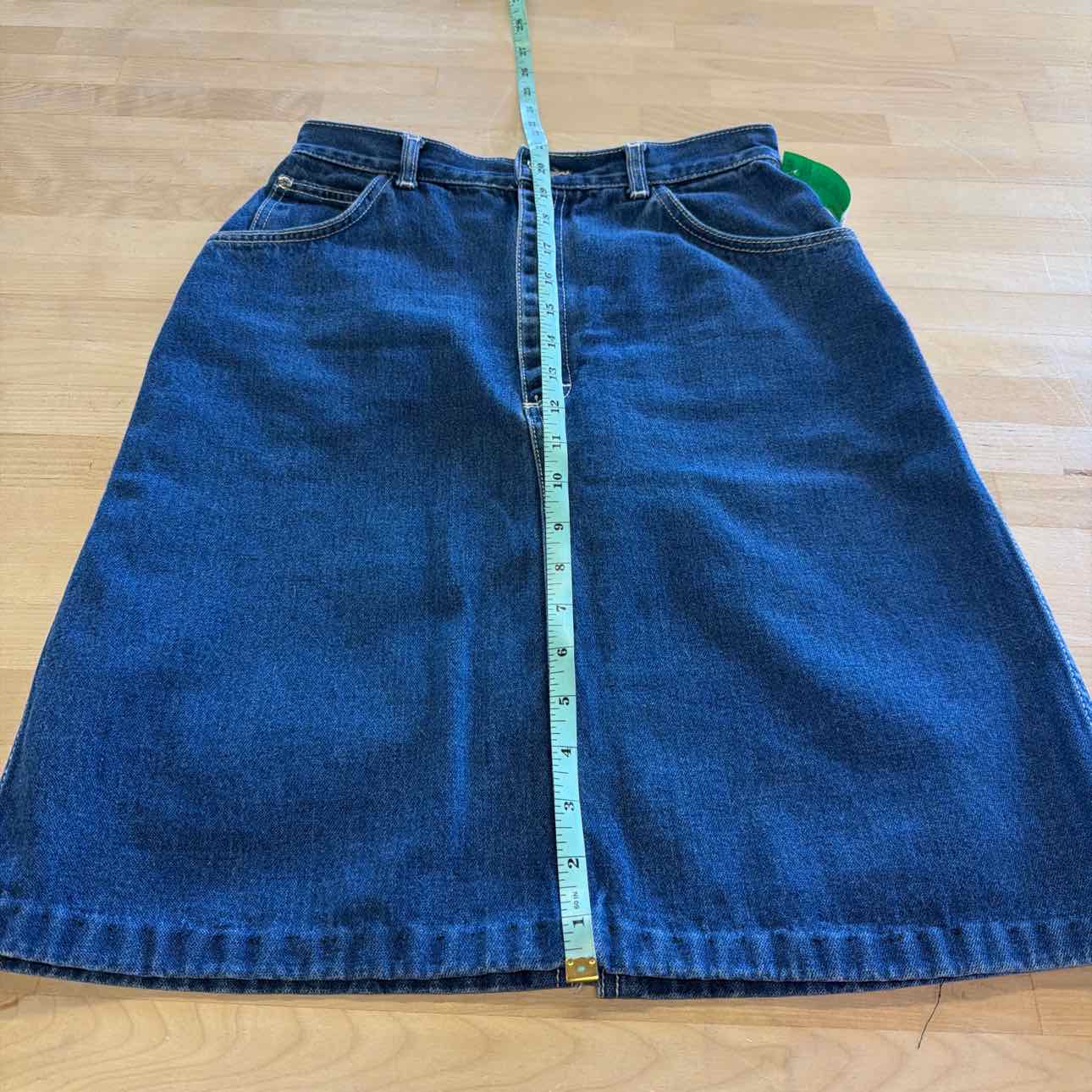 Gitano Size 11/12 Blue Denim Preloved Skirt