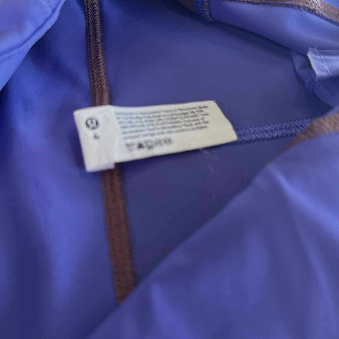 LuluLemon Size 4 Hike to Swim Purple & Brown Shorts 6"