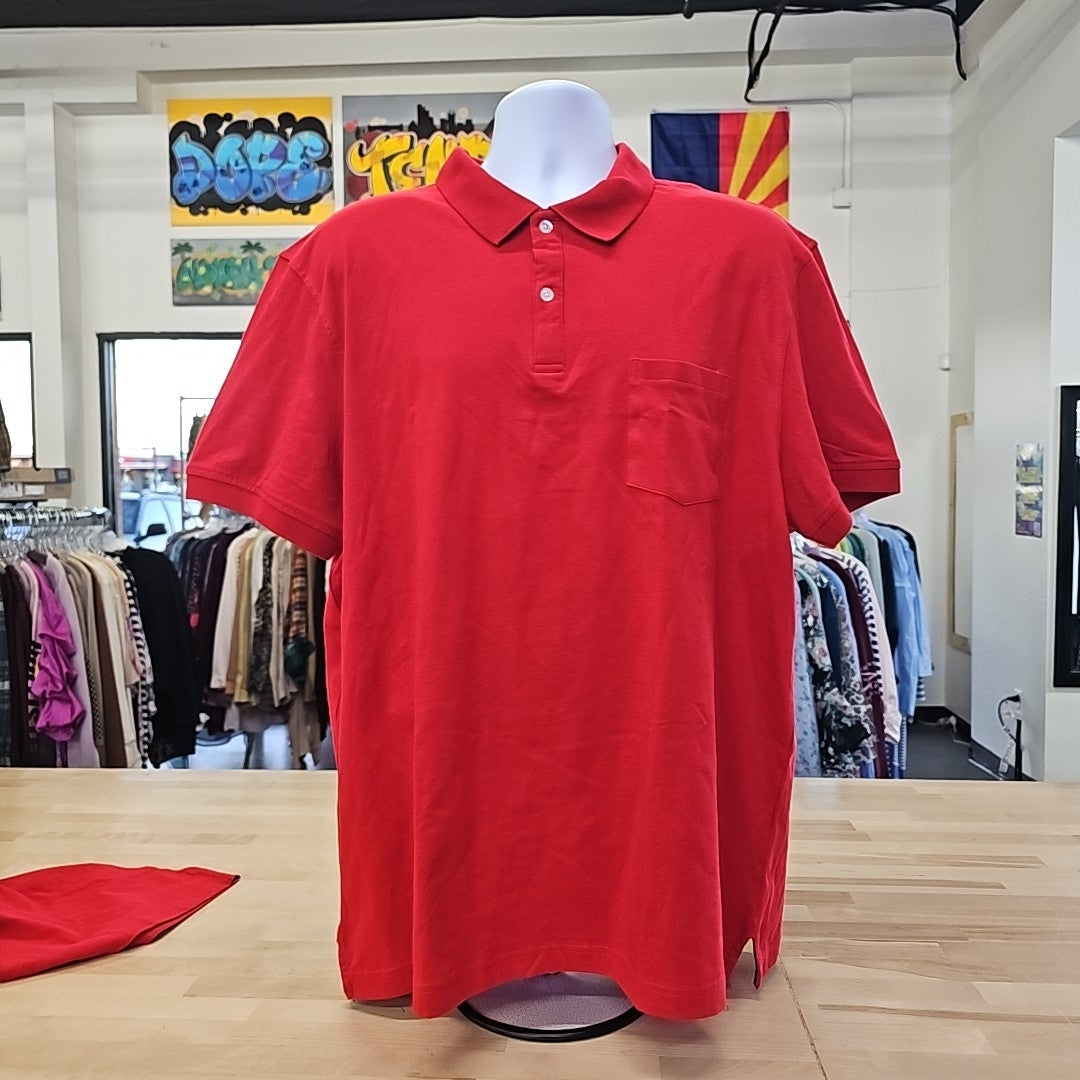 Club Room Size XXL Red New MENS Polo