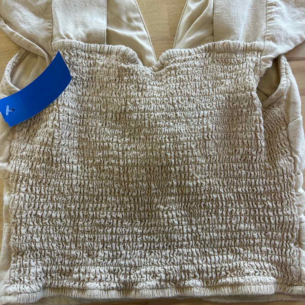 midnight sky Size S Tan Preloved T-Shirt SS