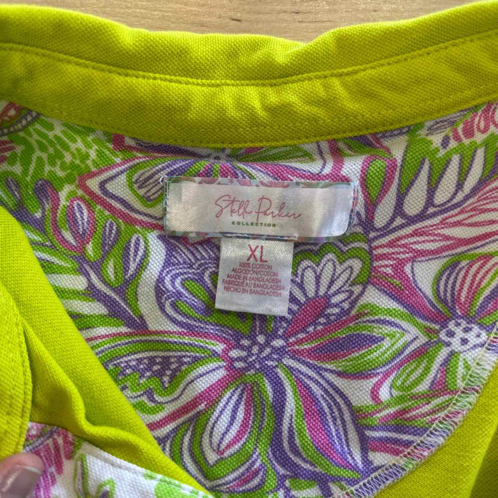Stella Parker Size XL Green Polo