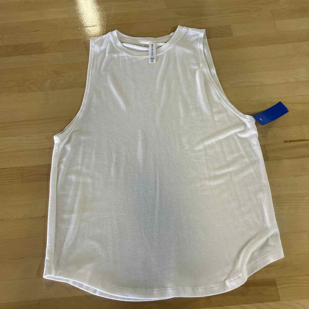 Athleta Size XS White Preloved Athletic Tank