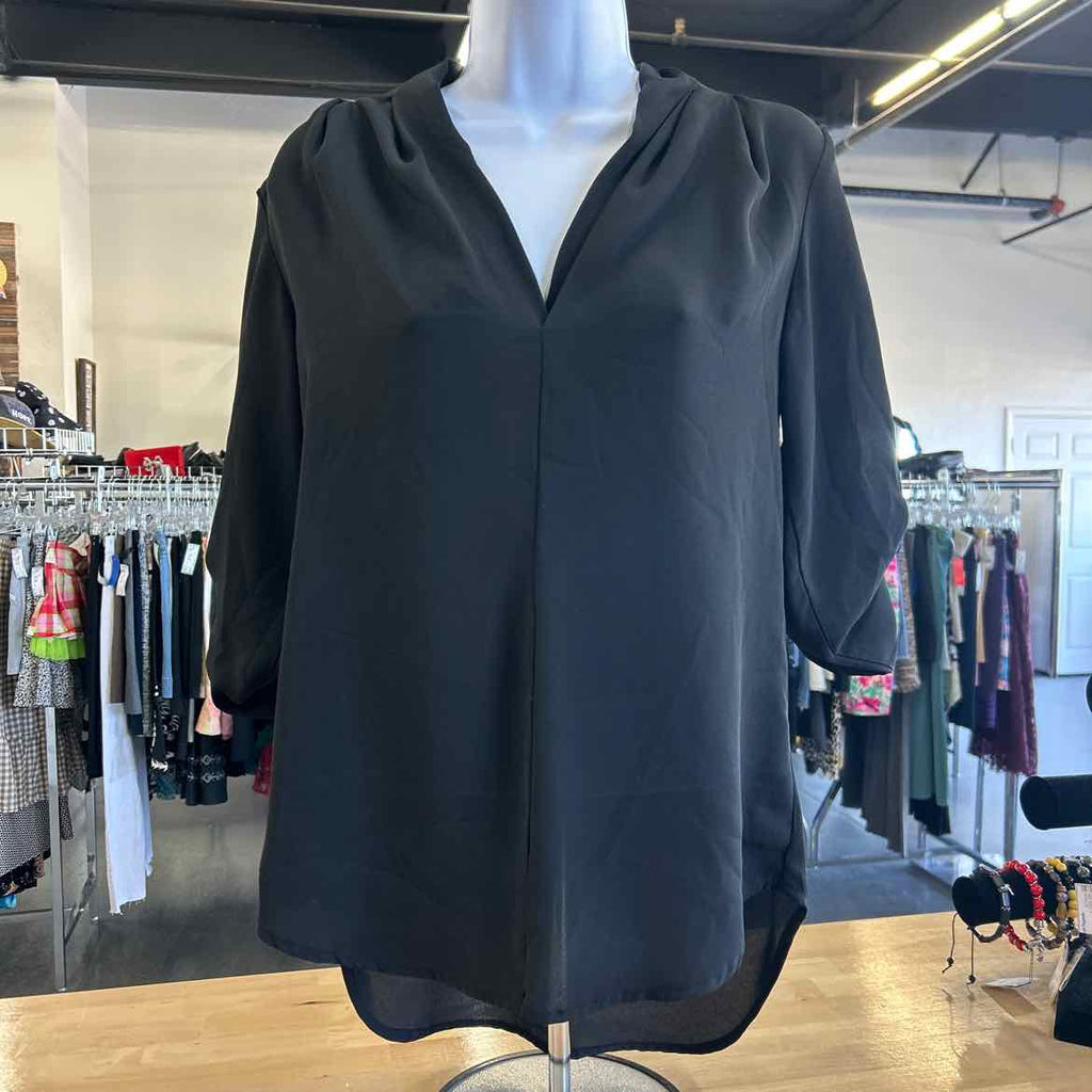 mossimo Size XS Black Blouse