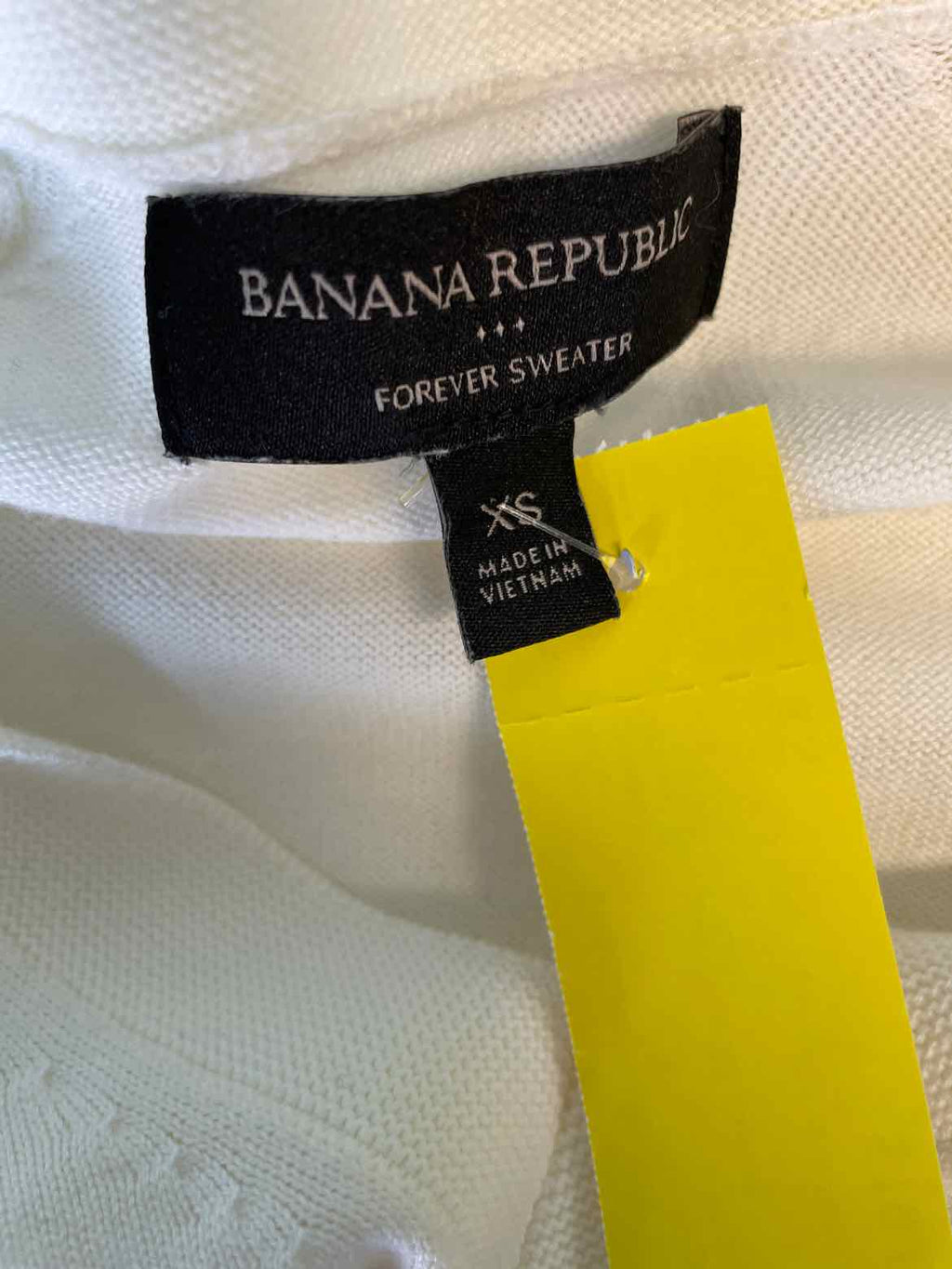 Banana Republic Size XS Cream Sweater
