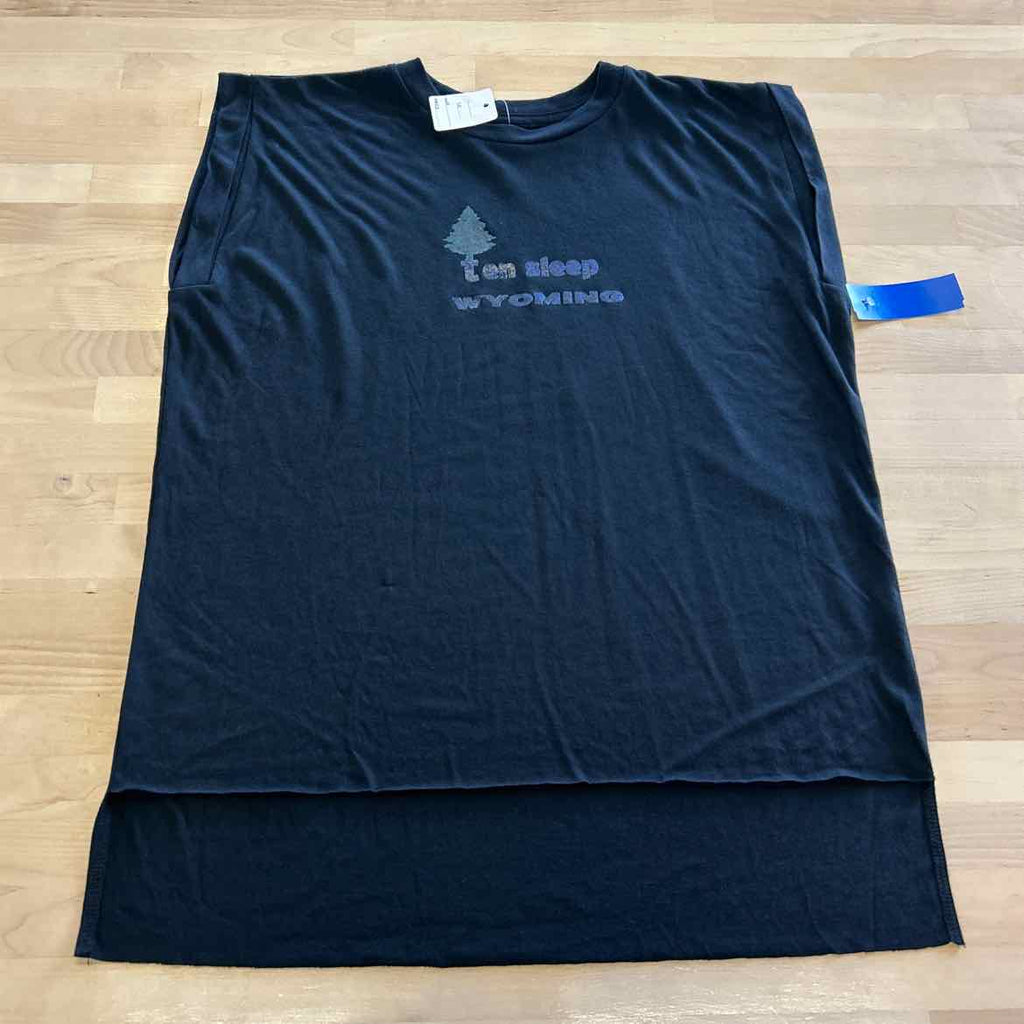 Bella + Canvas Size S Black Sleeveless