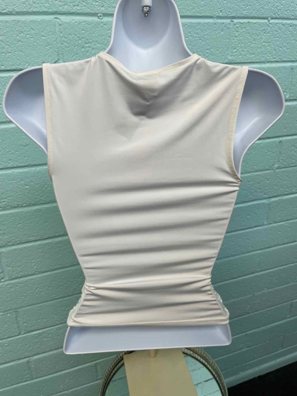 Express Size XS White Sleeveless