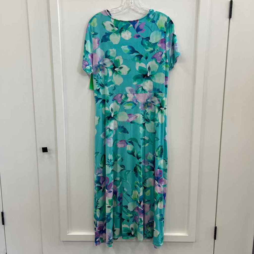Soft Surroundings Size L Green Preloved Dress