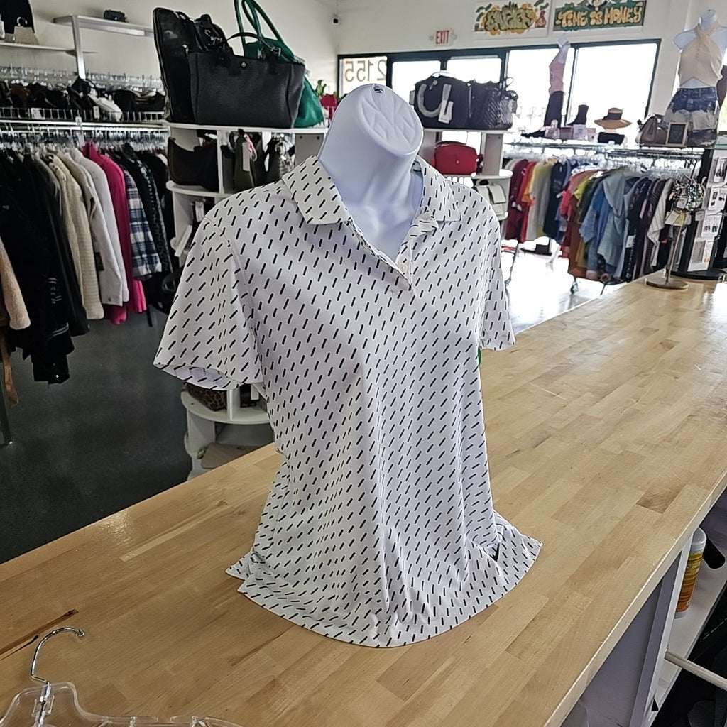 Nike Size S White Preloved Polo