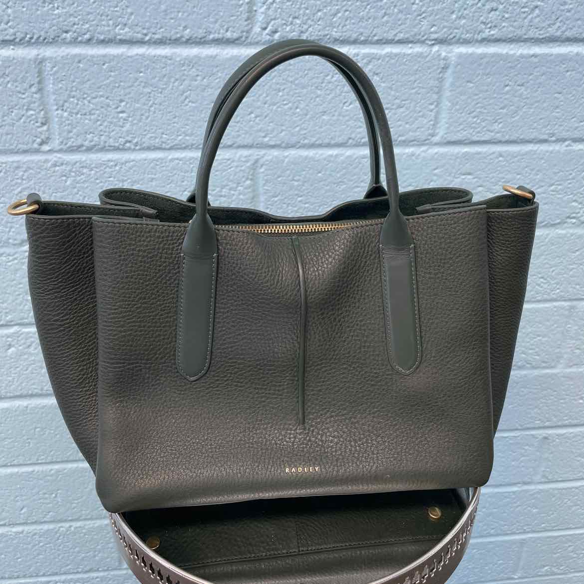 Radley London Hillgate Place Medium Open Top Satchel - Racing Green