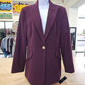 Tahari Size 14 Wine Preloved Blazer