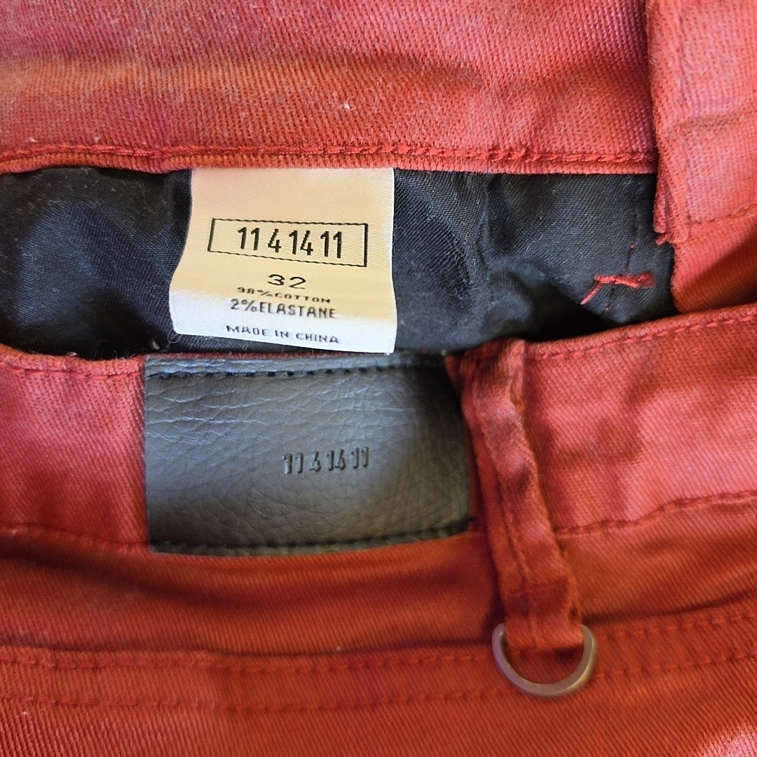KDNK Size 32 Red MENS Jeans