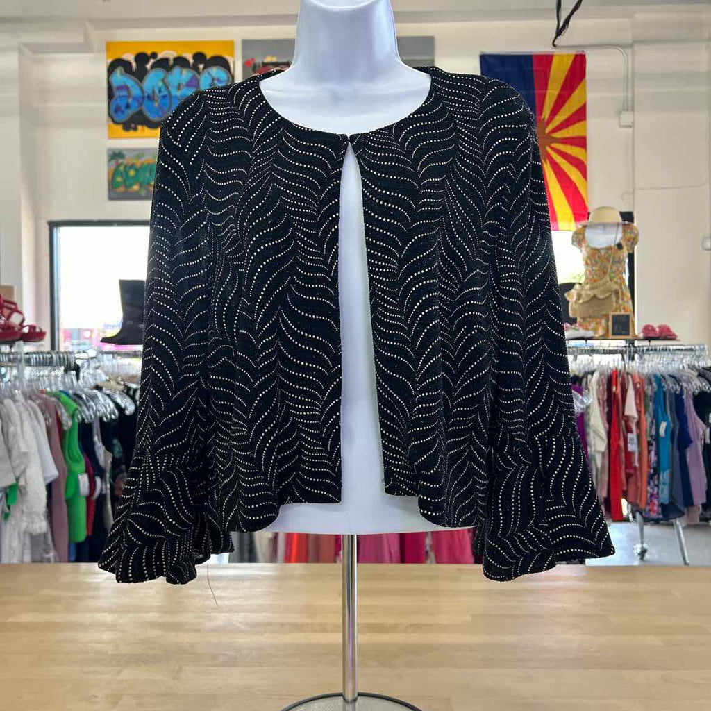 Perceptions Size L Black Preloved Dress