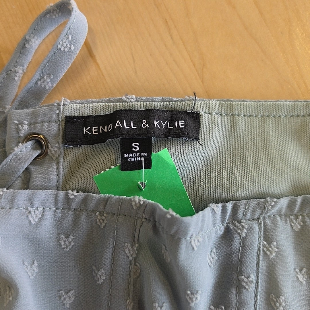 Kendall & Kylie Size S Blue Preloved Corset
