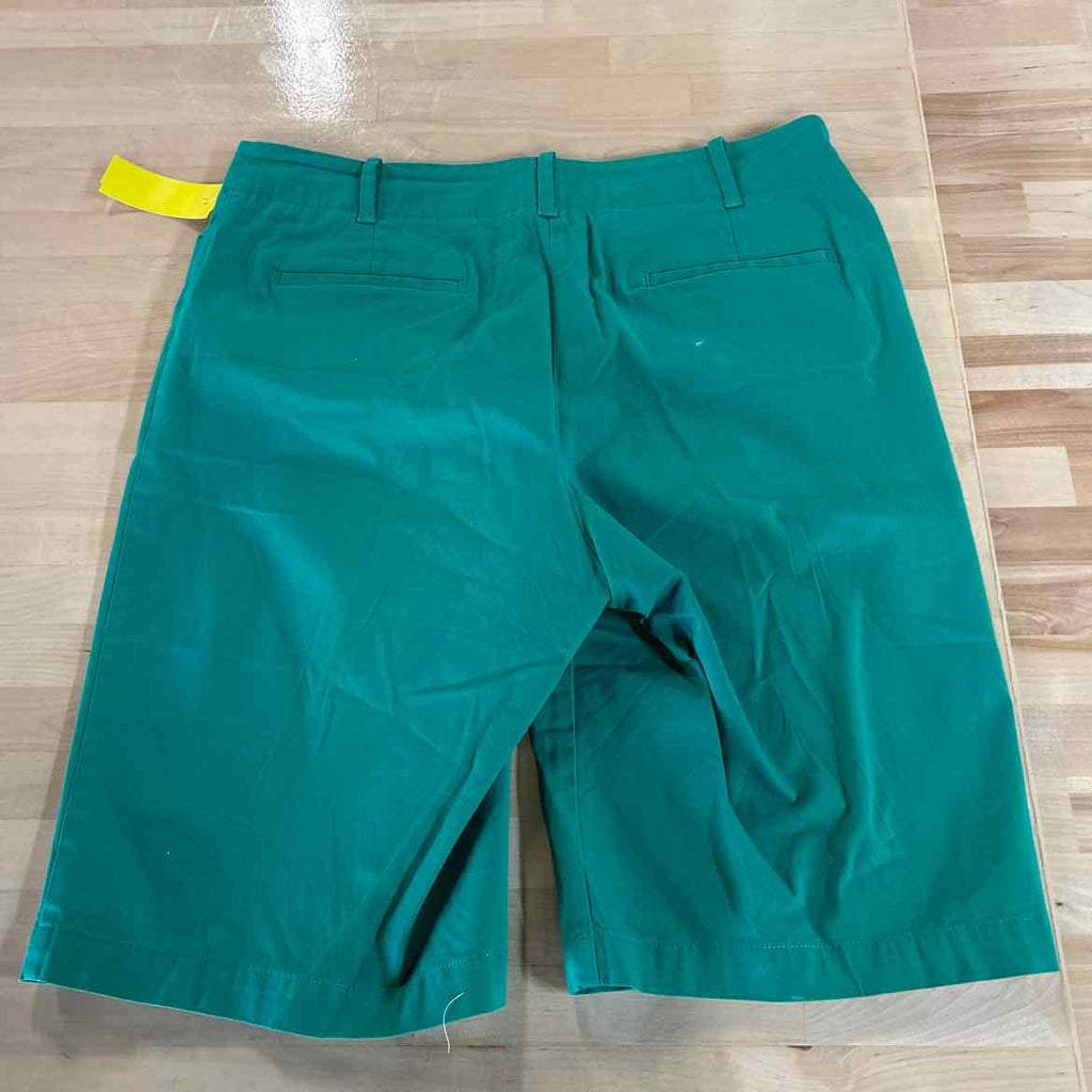 Talbots Women Size 10 Green Preloved Shorts