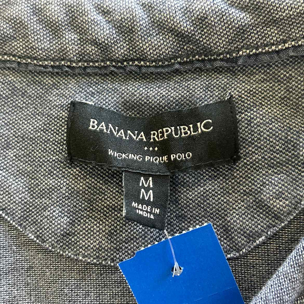 Banana Republic Size M Blue Preloved MENS Polo