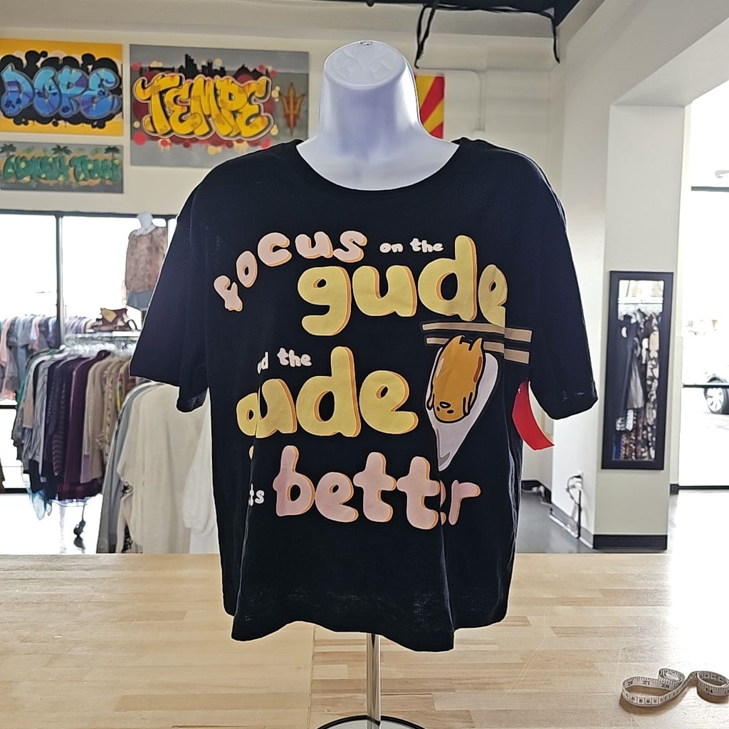 Love Tribe Juniors Sanrio Gudetama Graphic T-Shirt