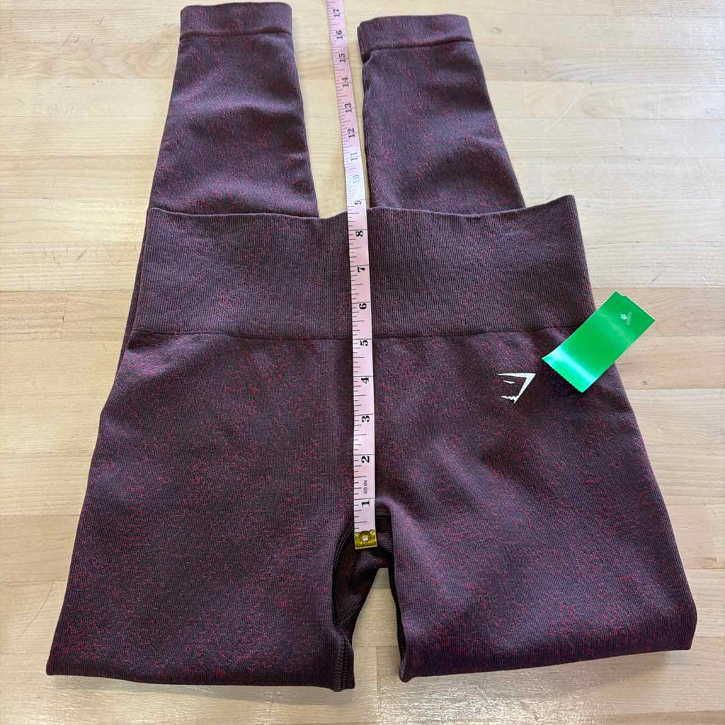 GYMSHARK Size S Purple Preloved Leggings