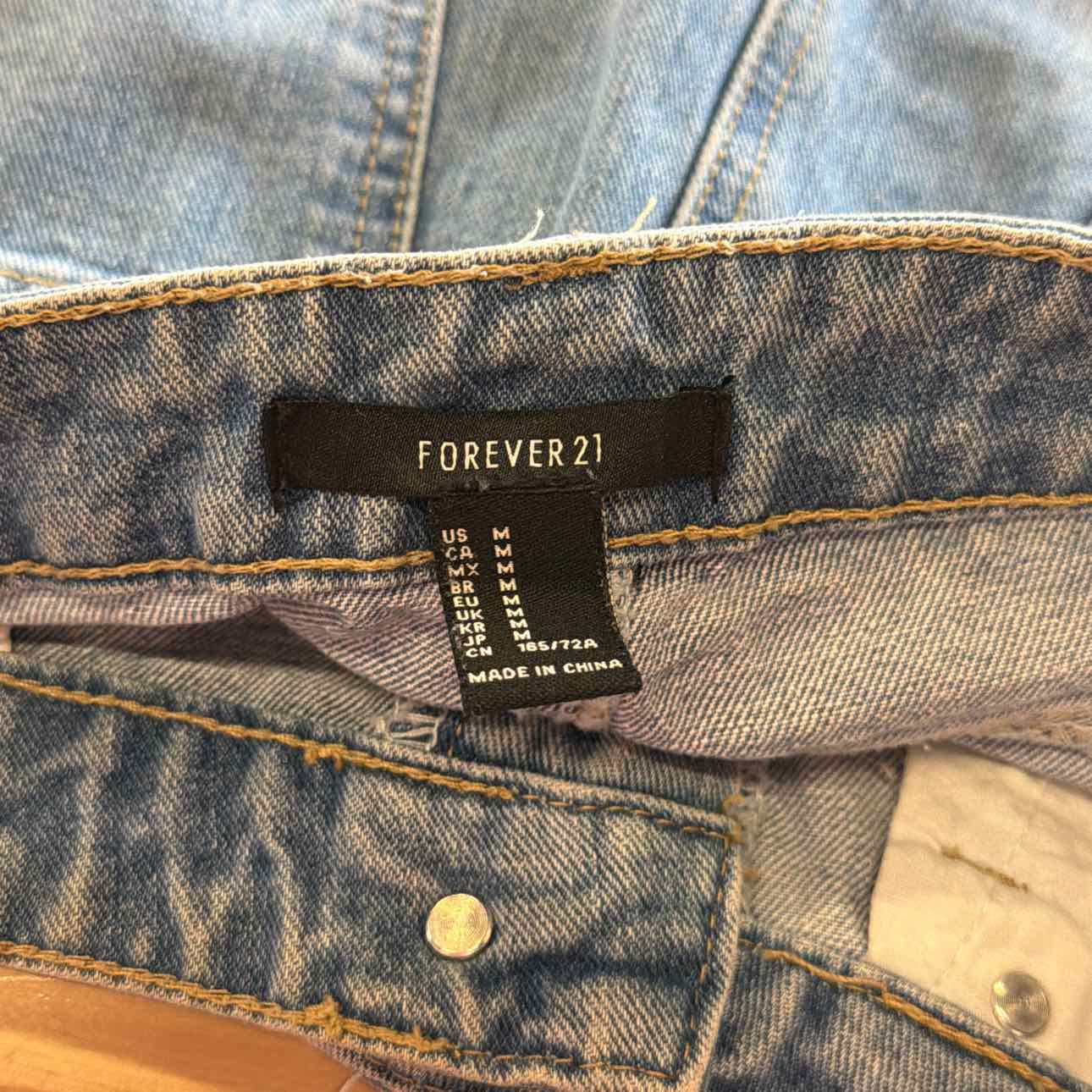 Forever 21 Size M Blue Preloved Skirt