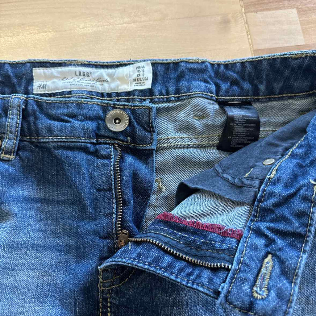 L.O.G.G. Size 10 Blue Denim Skirt