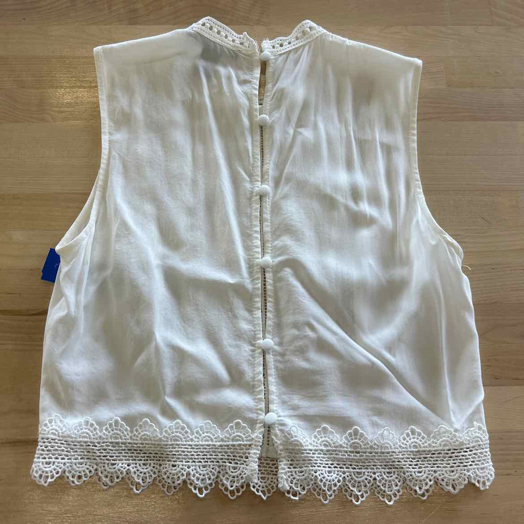 Forever 21 Size S White Sleeveless