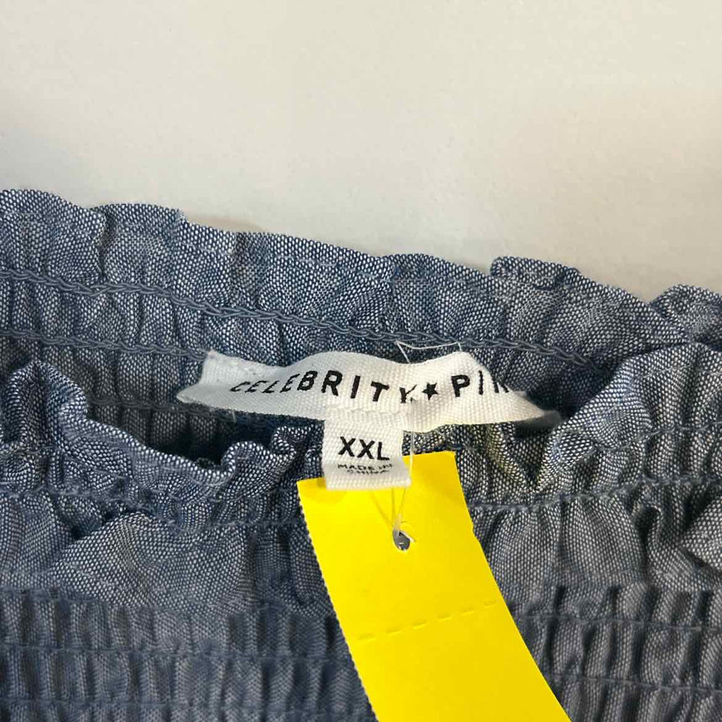 Celebrity pink Size XXL Denim Preloved Dress