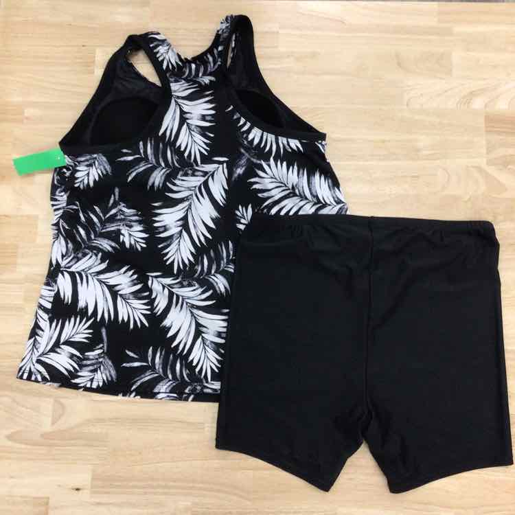 Swimsuits For All Size 18 Black White Swimsuit