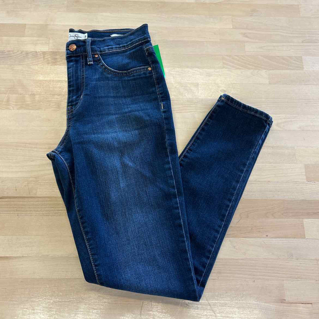 Jessica Simpson Size 6 Dark BLue Denim Preloved Jeans