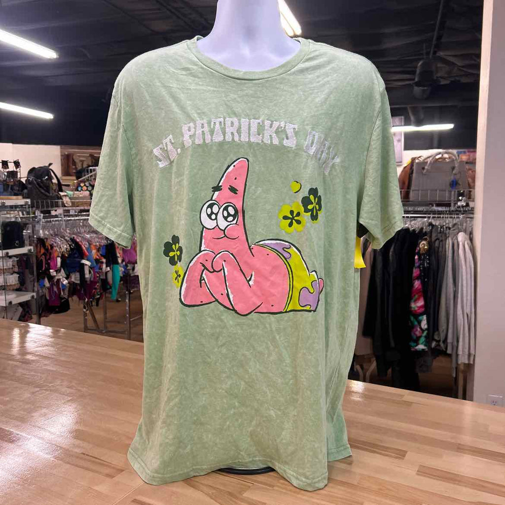 AssortedBrands Size XL Green Preloved MENS T-shirt