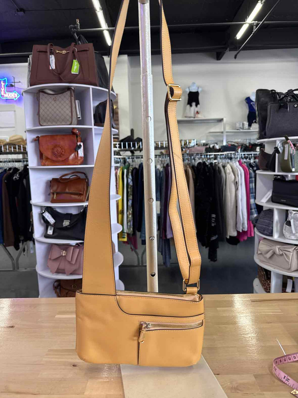 Radley London Pockets Icon Leather Crossbody - Butterscotch NWOT