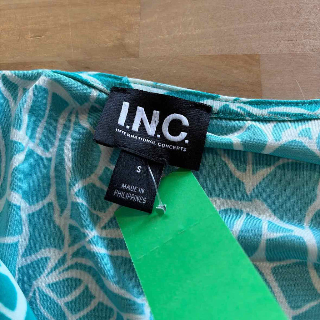 INC Size S Blue Preloved Sleeveless