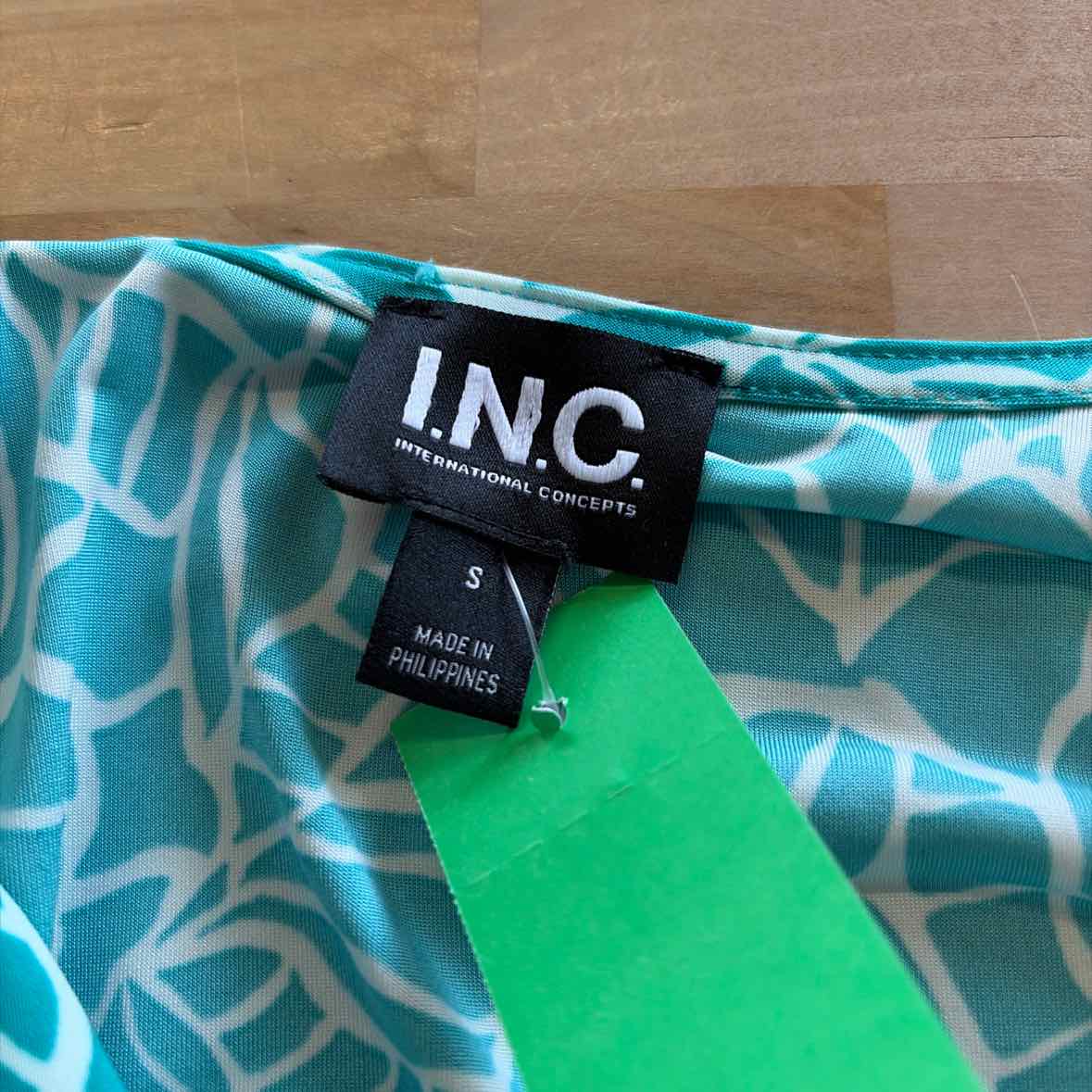 INC Size S Blue Preloved Sleeveless