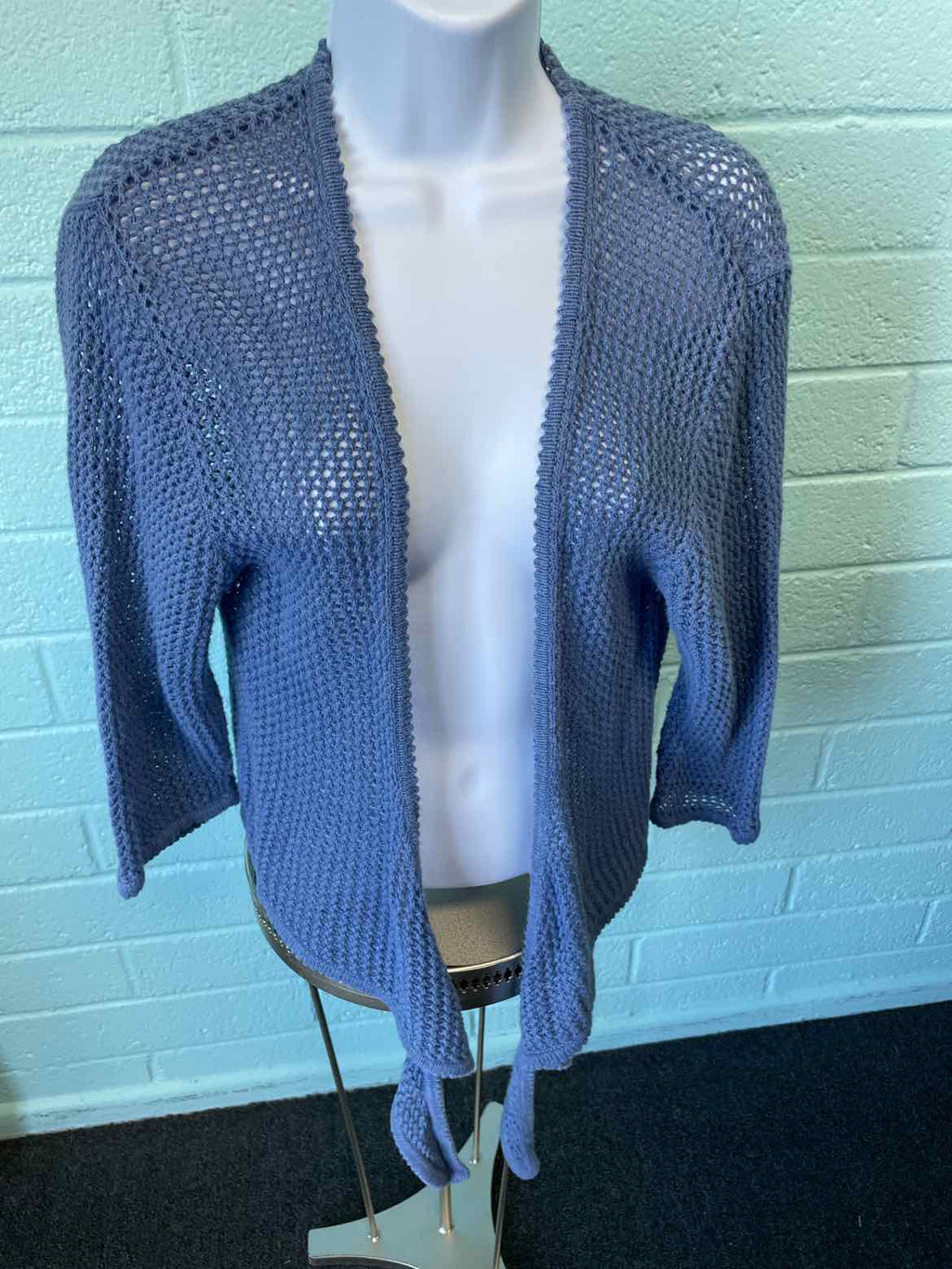 Christopher Blue Size L Light Blue Duster