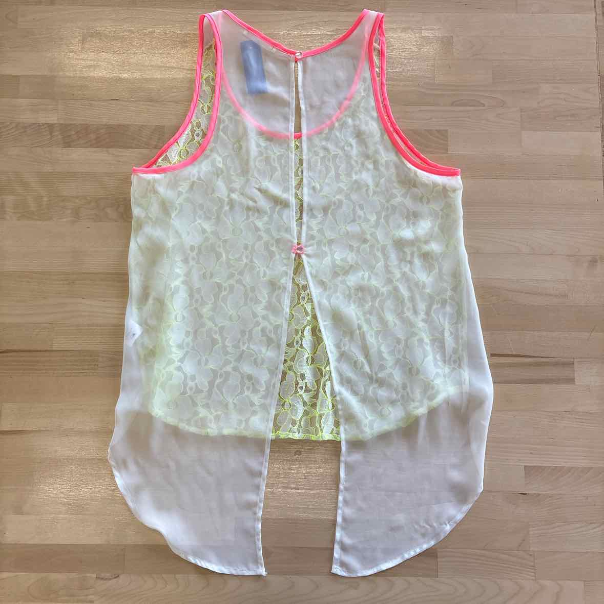 Lush Size M Pink/Green Tank