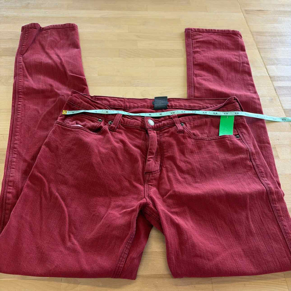BDG Size 33x34 Red MENS Pants