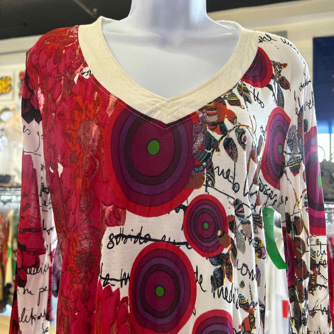 Desigual Size XL Multi-Color Preloved Tunic