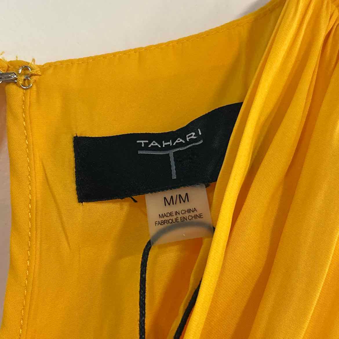 Tahari Size M Yellow Preloved Dress