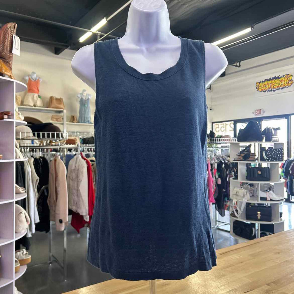 Lafayette 148 Size S Blue Preloved Tank
