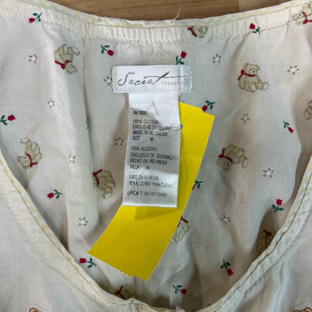 secret treasures Size M Off White Preloved 2 pc Dress Set