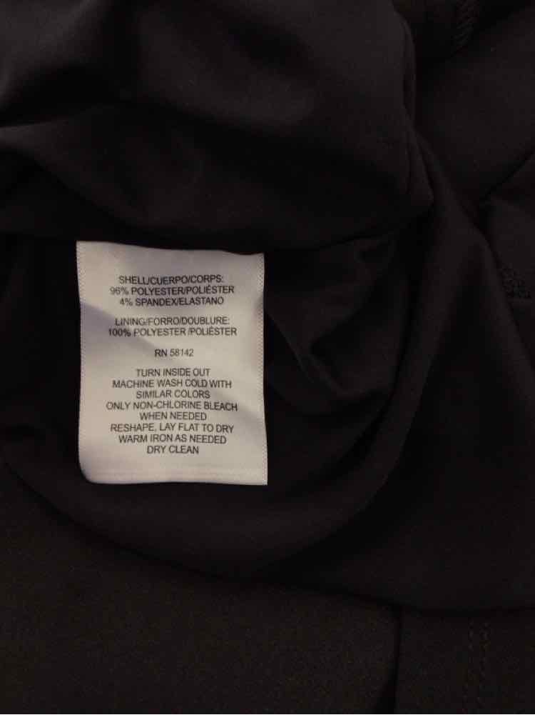 Donna Morgan Size 16Sleeveless a-Line Dress - Black