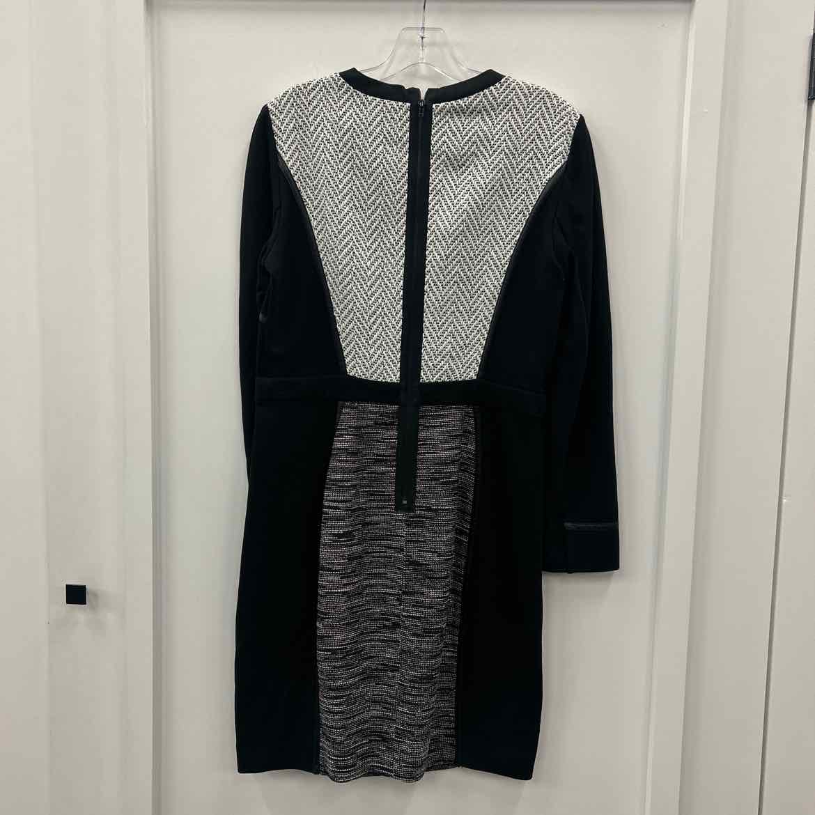 Rachel Roy Size 10 BLACK & WHITE Dress