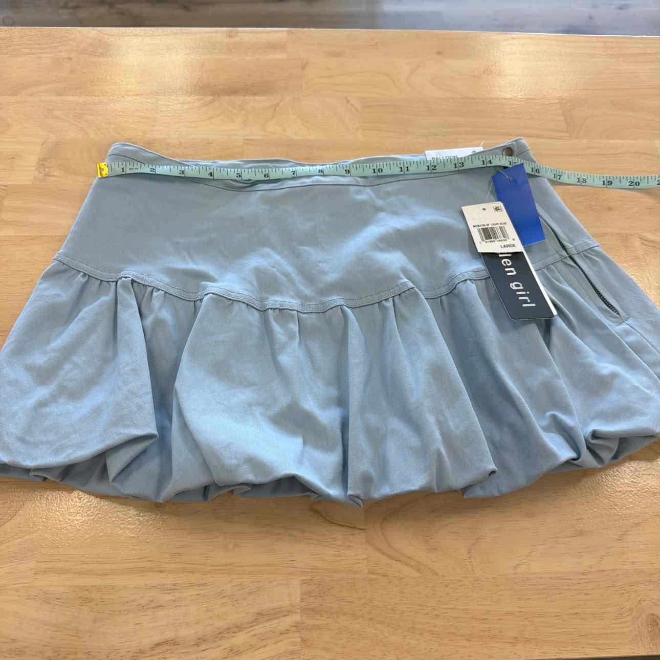 Madden Girl Size L Blue New Skirt