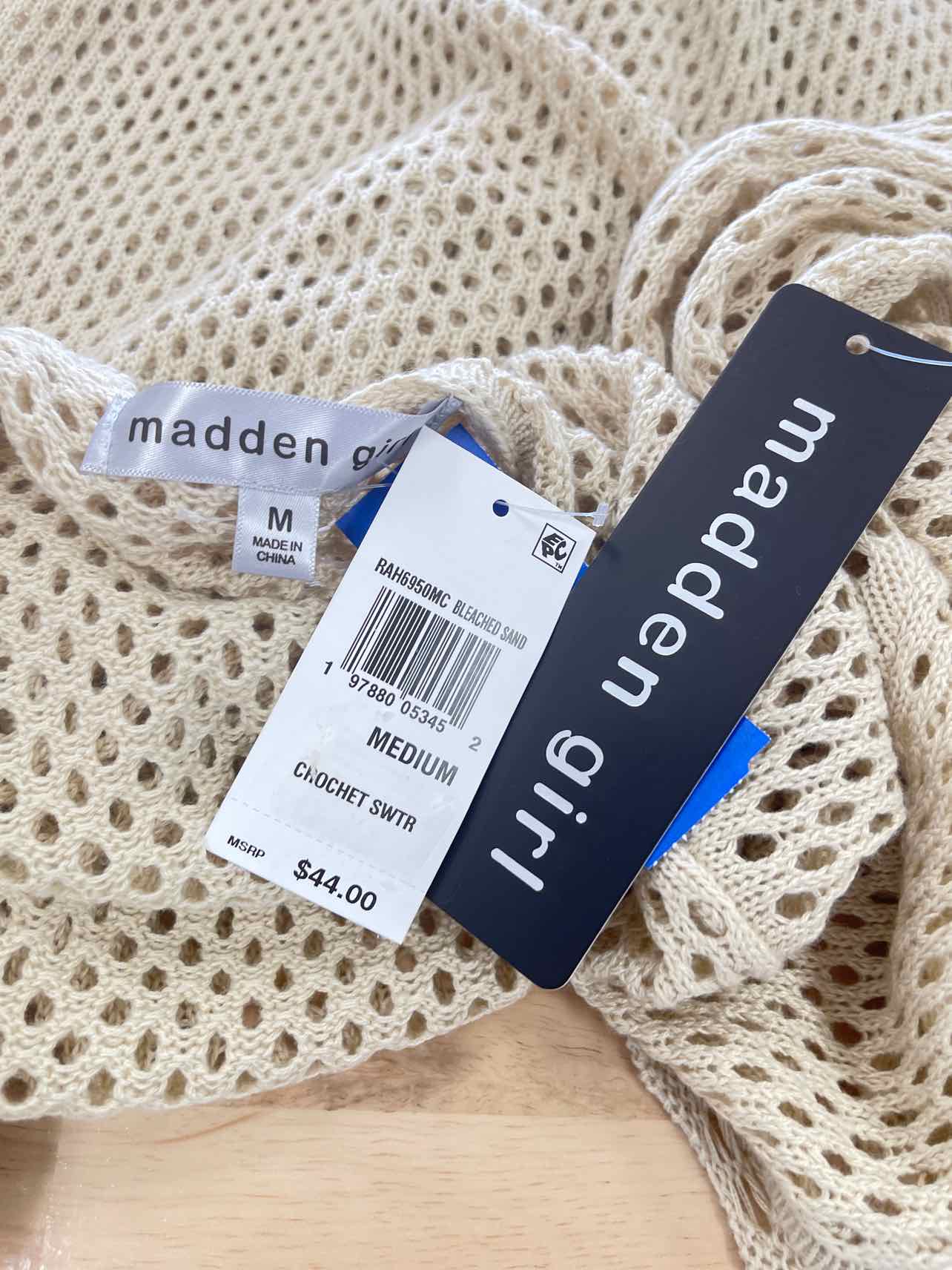 Madden Girl Size M Tan New Dress