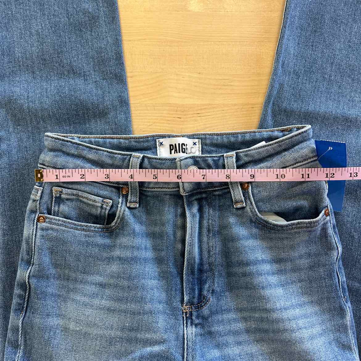 Paige Size 24 Denim Preloved Jeans