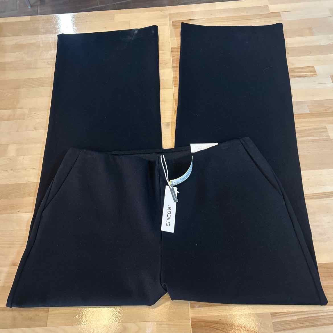 Chico's Size 14 Black New Pants